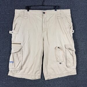 Vintage Coogi Cargo Shorts Men's 42 Embroidered Streetwear Y2K Baggy Paratrooper